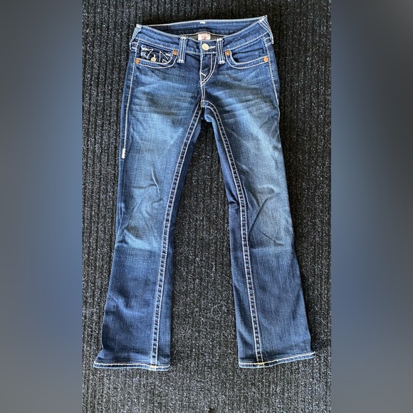 True Religion Designer jeans BECKY Big T -size 26 - Picture 9 of 13